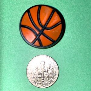 (10 for $15) Basketball Ball Sport 🏀 NBA Croc Shoe Charms